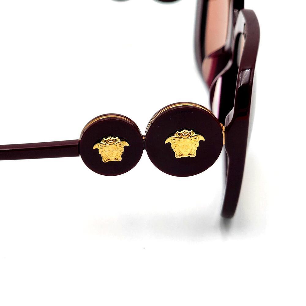 VERSACE Women's Sunglasses 4434-F 5382/73 Square Frame 54mm Colored Lenses - Picture 5 of 16